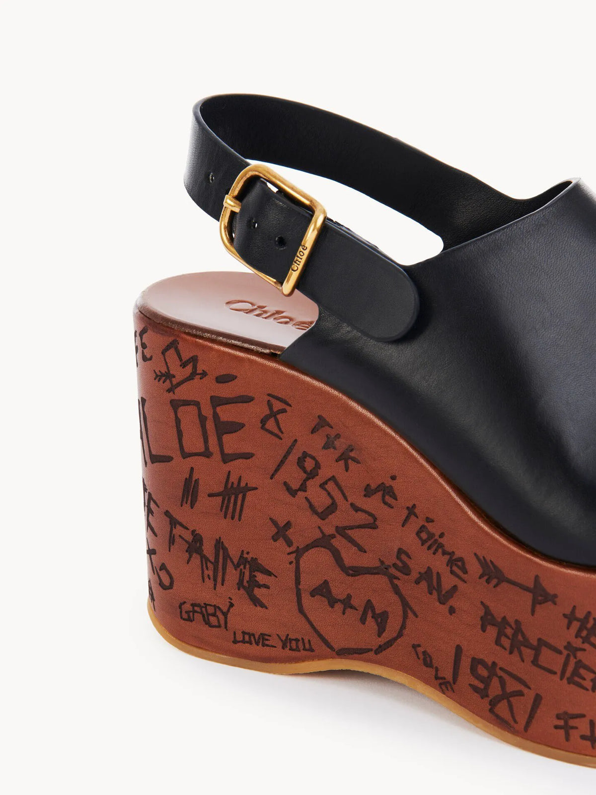 Maxime wedge sandal