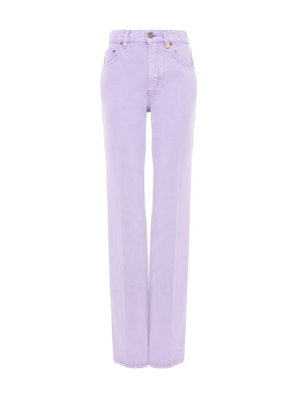 Straight jeans in denim
