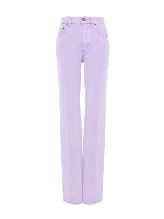 Straight jeans in denim