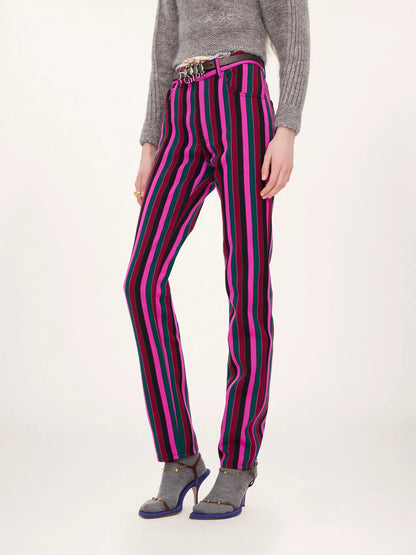 Slim pants in wool