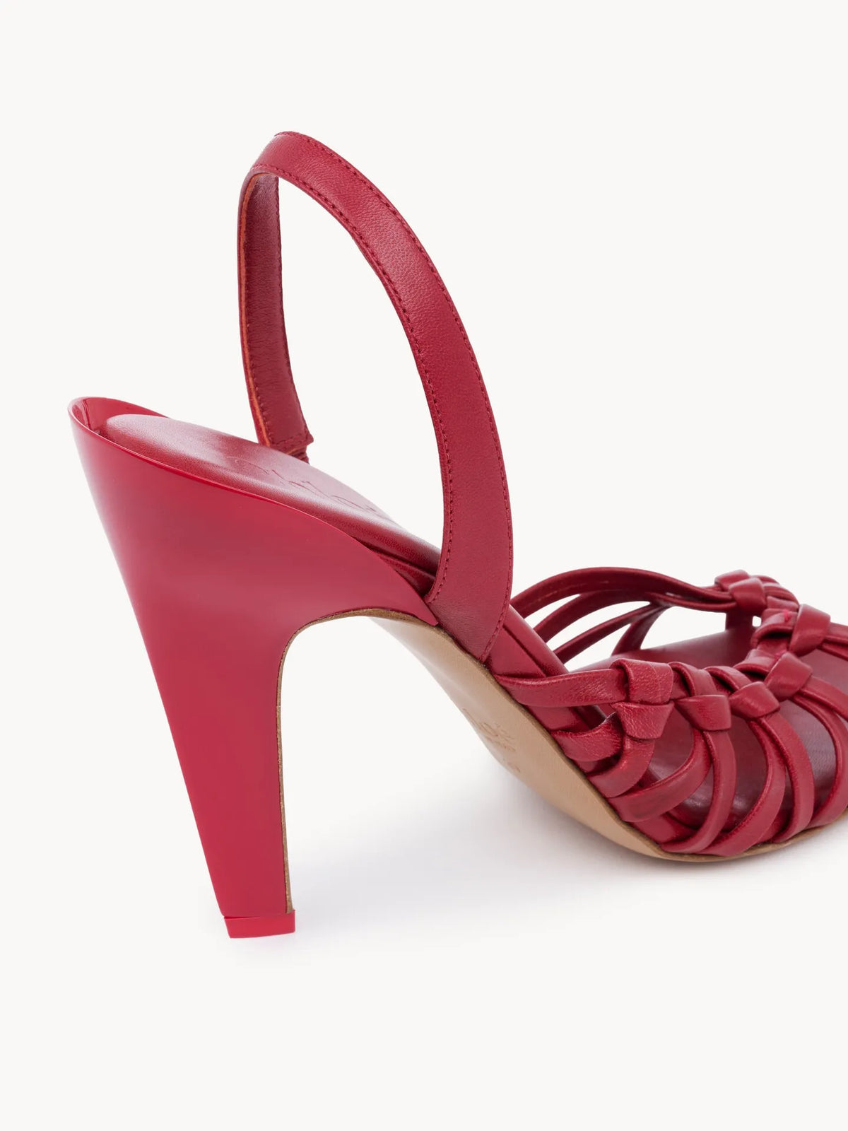 Estra heeled sandal