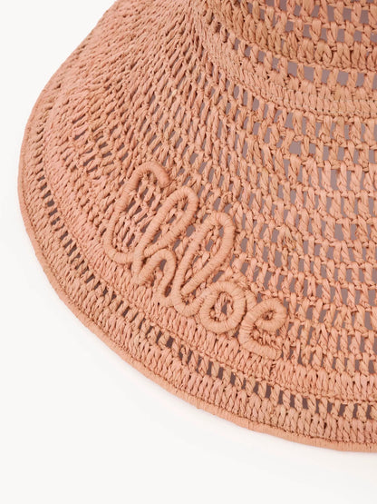 The Chloé Raffia capeline hat