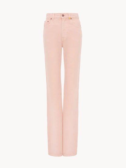 Straight jeans in denim