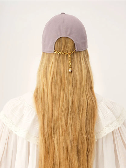 The Chloé Charms cap in cotton