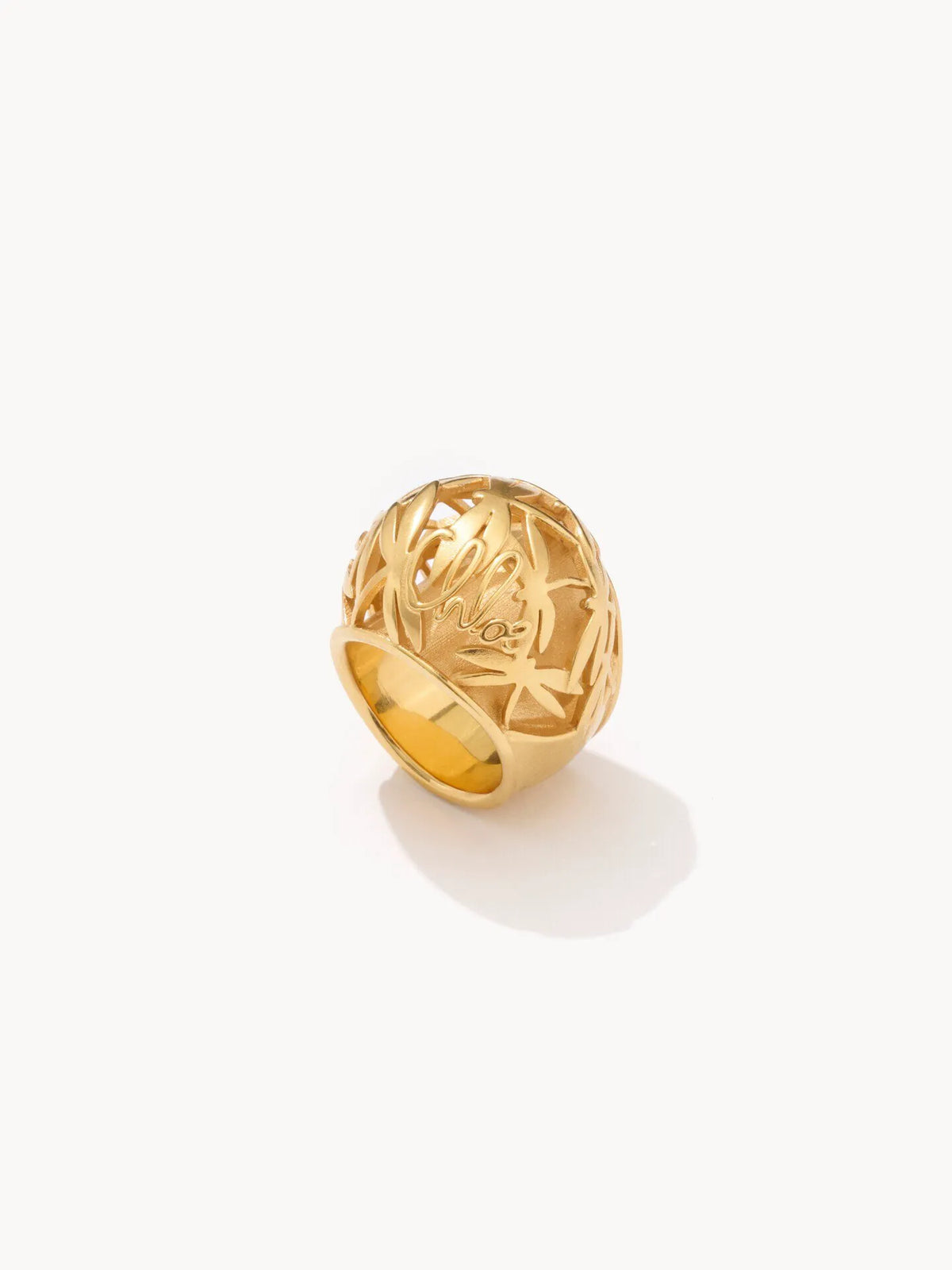 The Chloé Gilded Cage ring