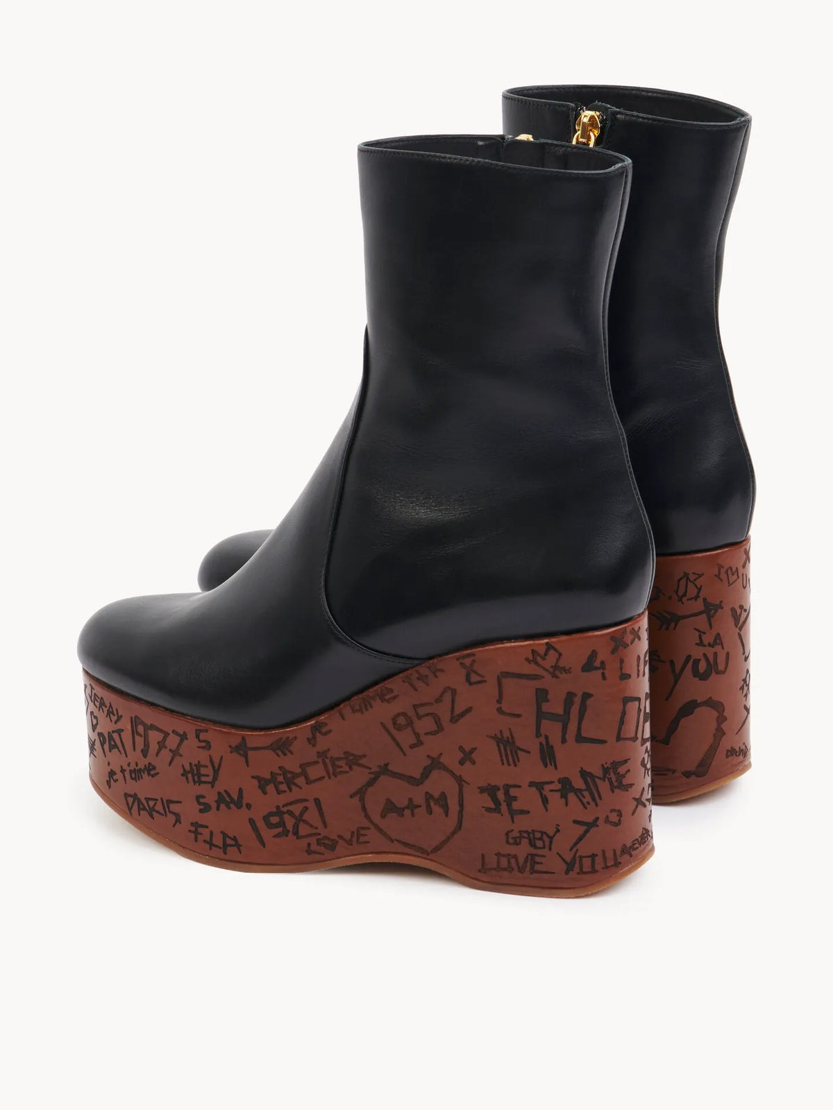 Maxime wedge ankle boot