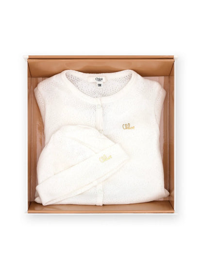 Baby gift set pajamas & hat
