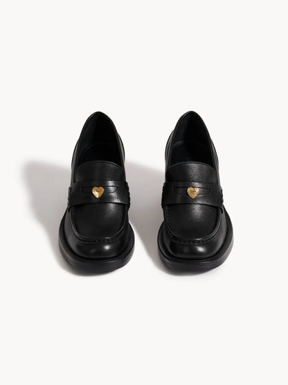 Dakota heeled loafer