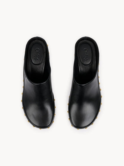 Junie heeled mule