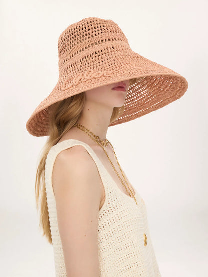 The Chloé Raffia capeline hat