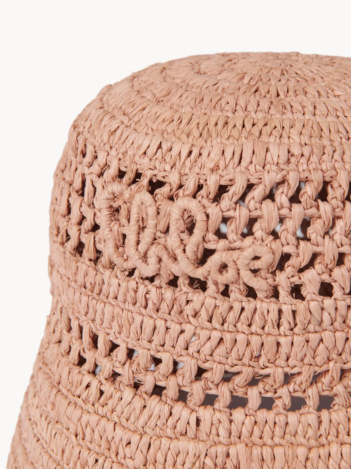 The Chloé Sunset bucket hat in raffia