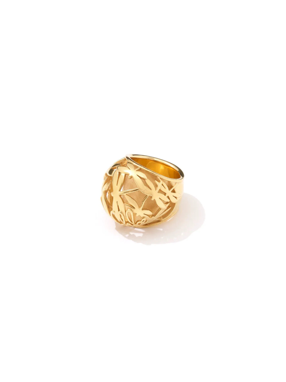 The Chloé Gilded Cage ring