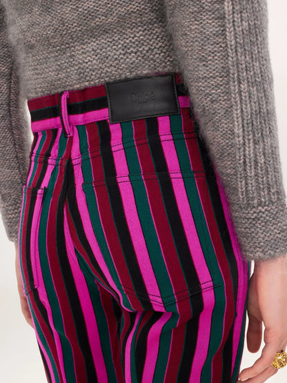 Slim pants in wool