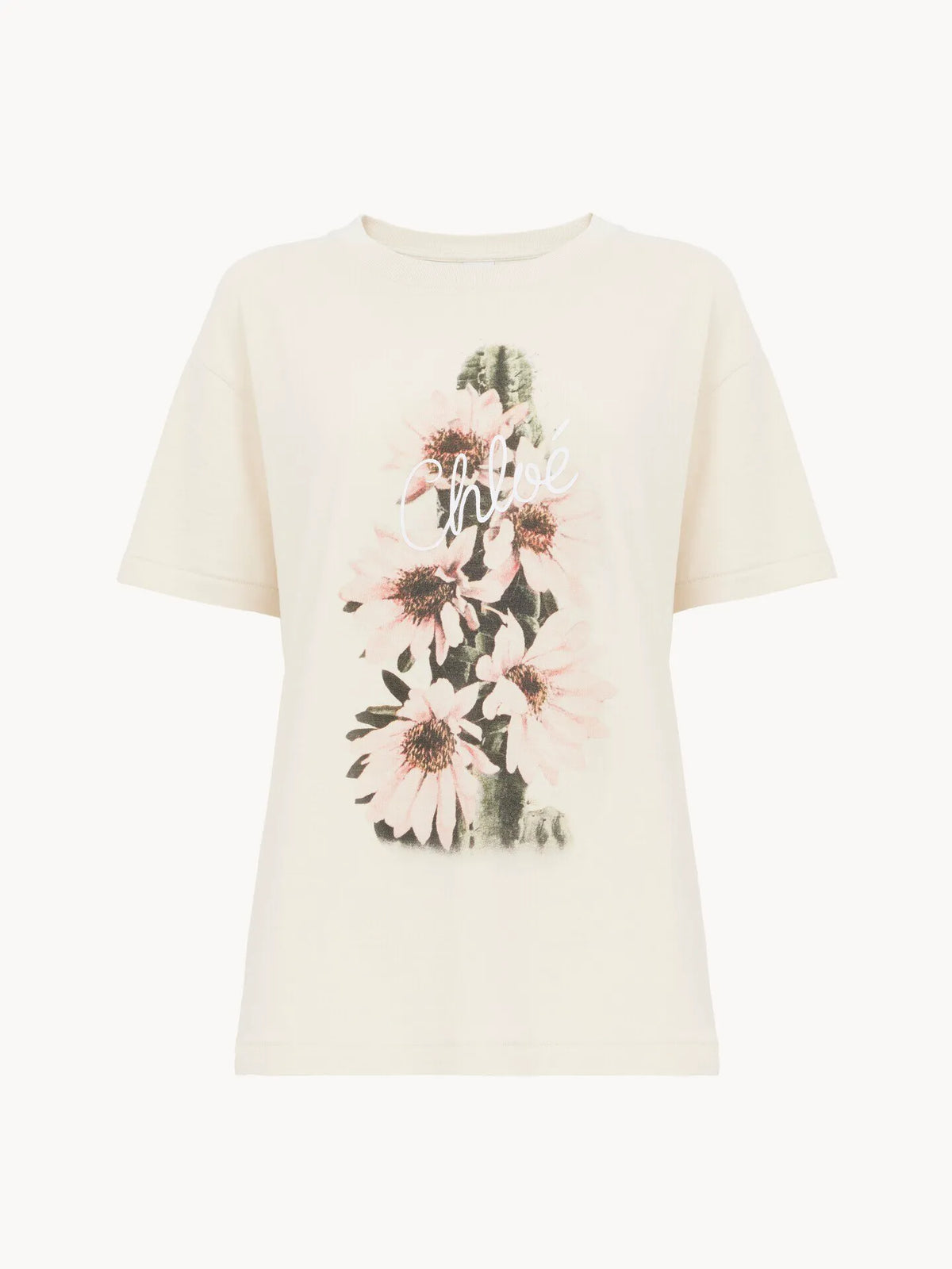 Generous logo T-shirt in cotton jersey