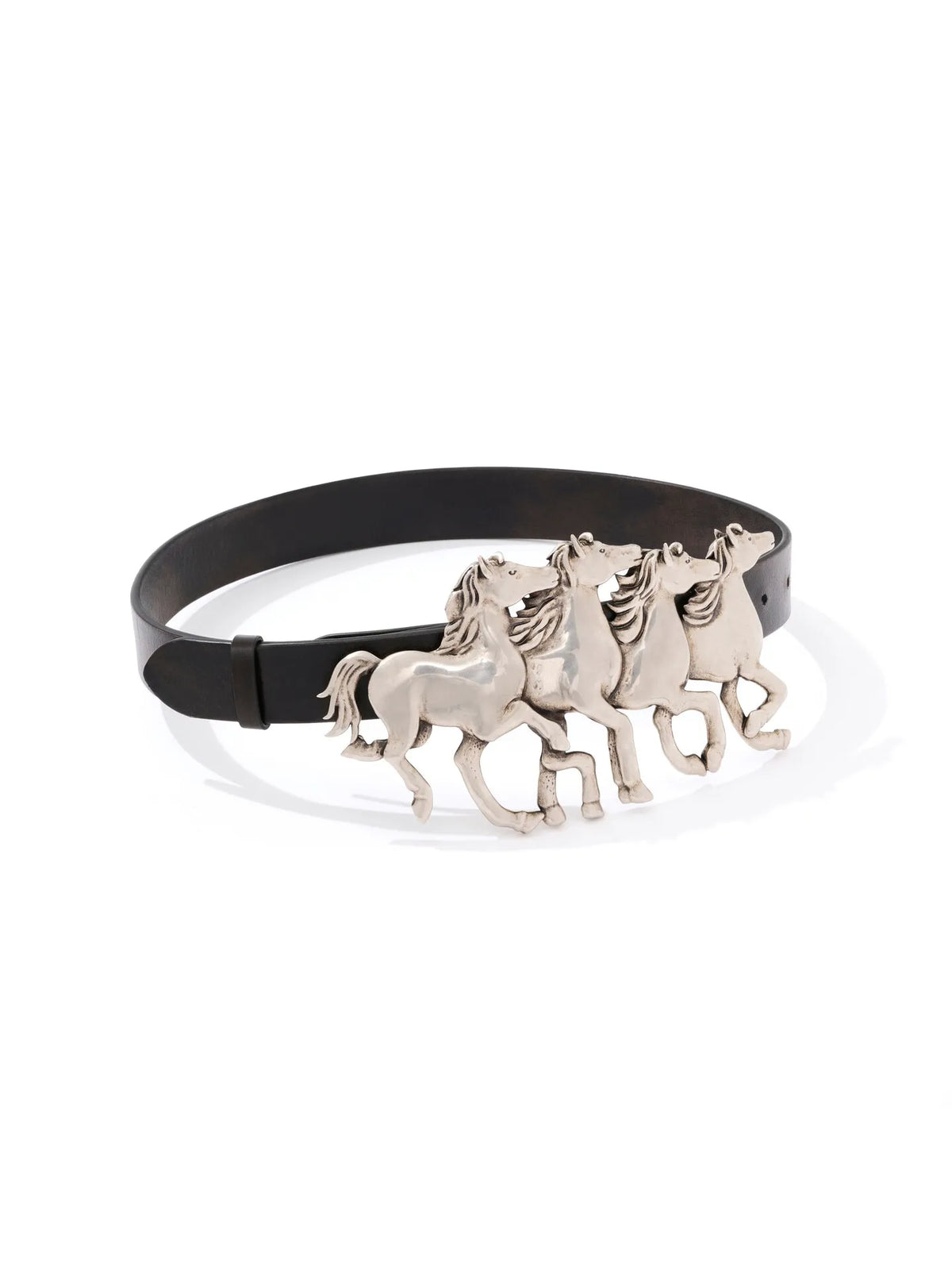 The Chloé Running Horses wide belt