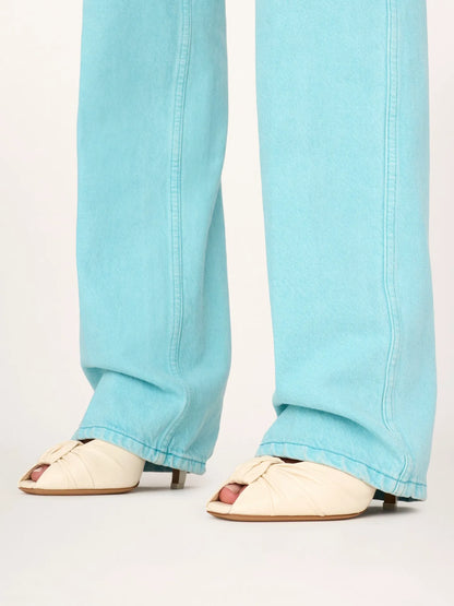 Straight jeans in denim