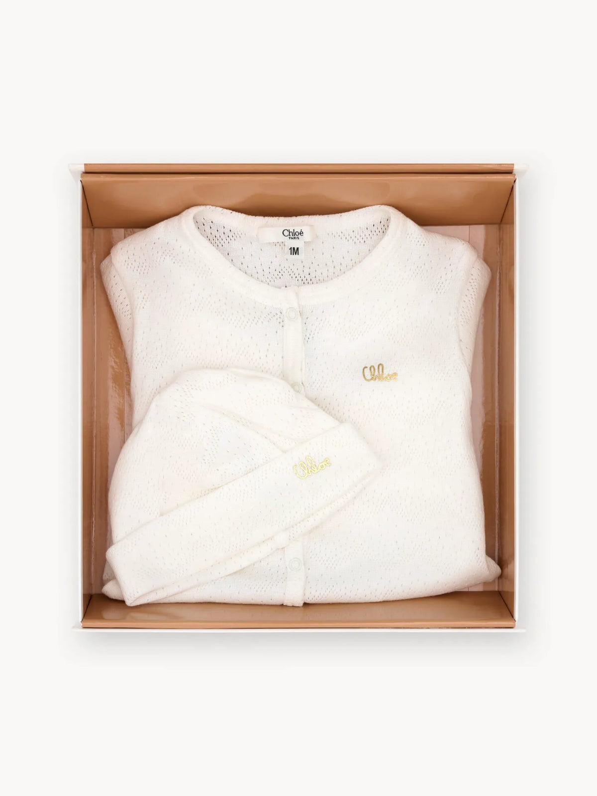 Baby gift set pajamas & hat