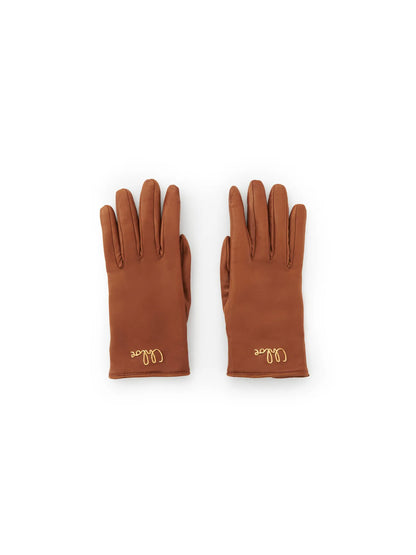 The Chloé Iconic gloves in leather