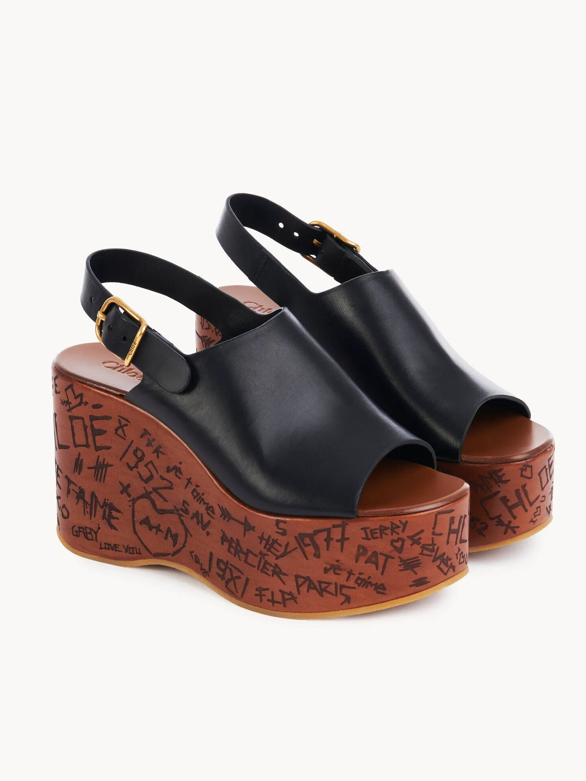 Maxime wedge sandal