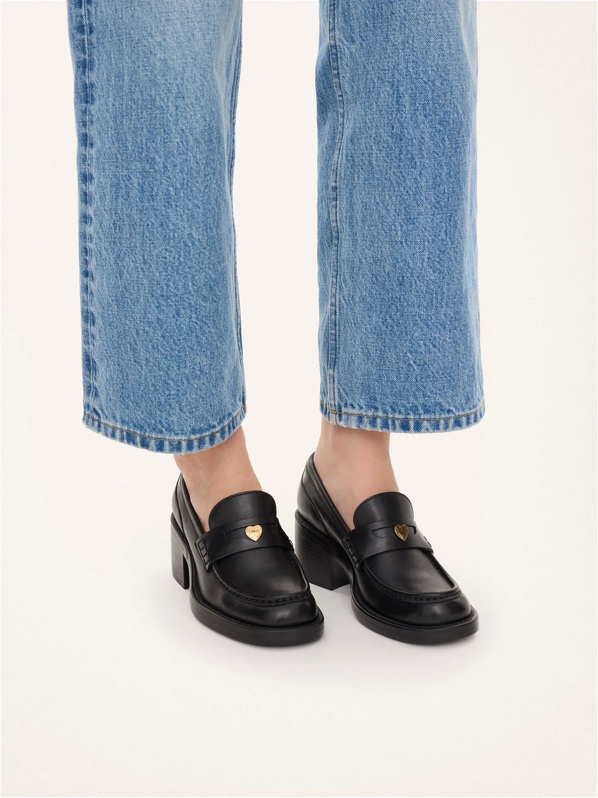 Dakota heeled loafer