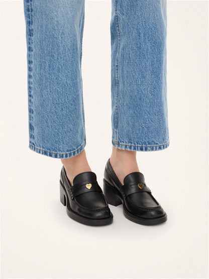 Dakota heeled loafer