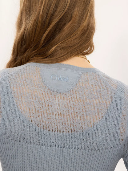 Twin set in a superfine wool knit