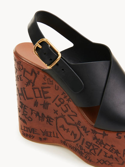 Maxime wedge sandal