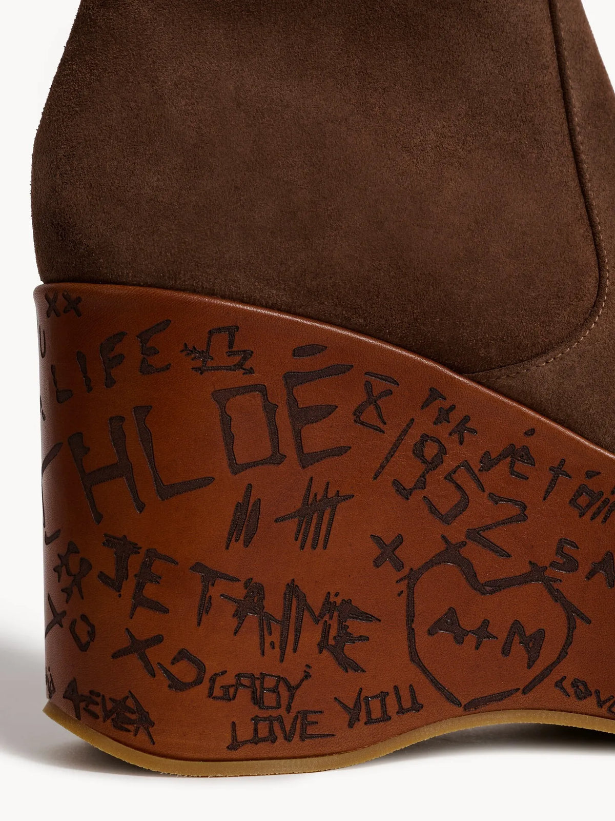 Maxime wedge ankle boot