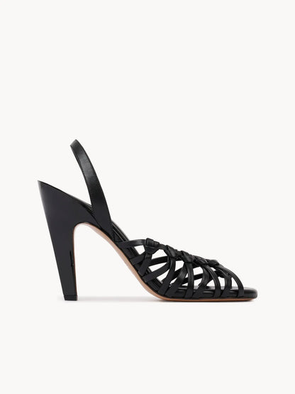Estra heeled sandal