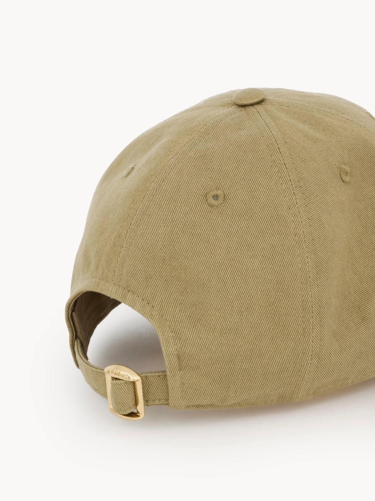 The Chloé Signature cap in cotton