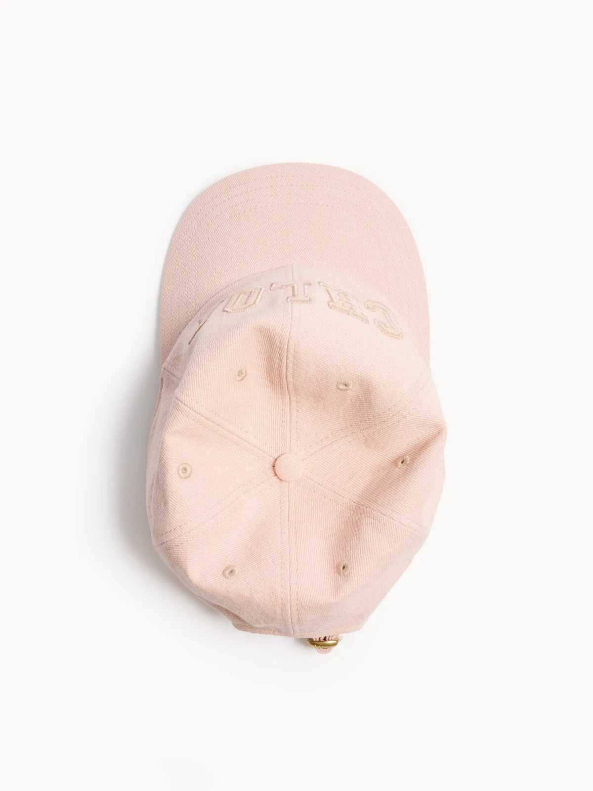 The Chloé Signature cap in denim