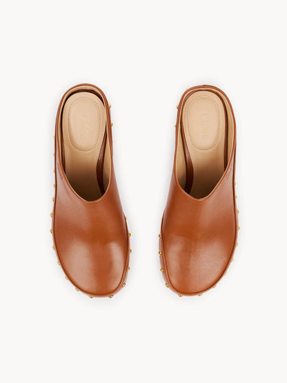 Junie heeled mule