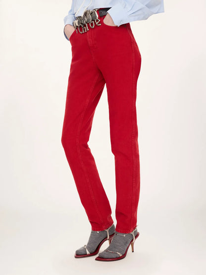Slim jeans in denim