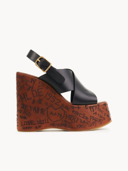 Maxime wedge sandal