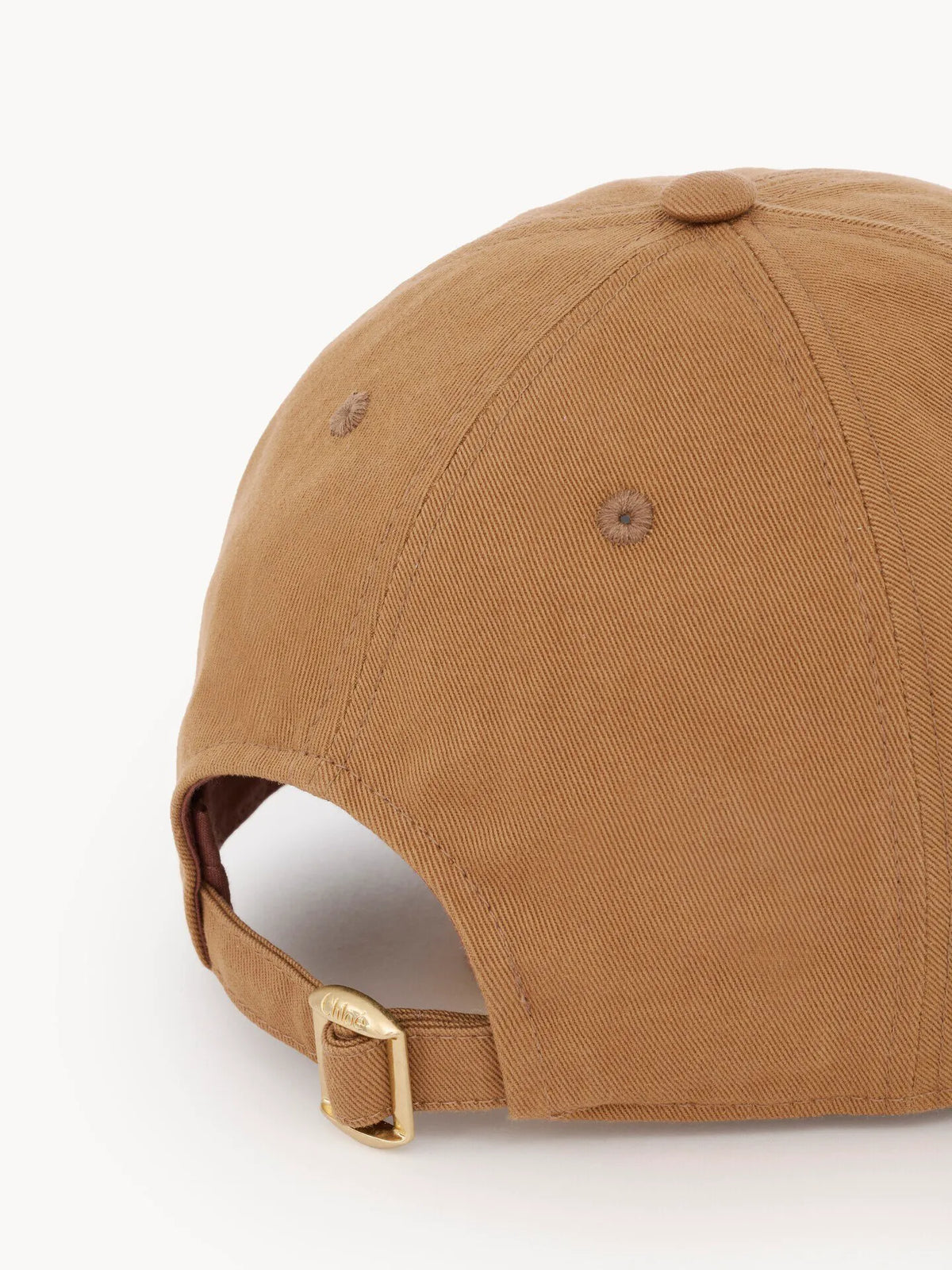 The Chloé Signature cap in cotton
