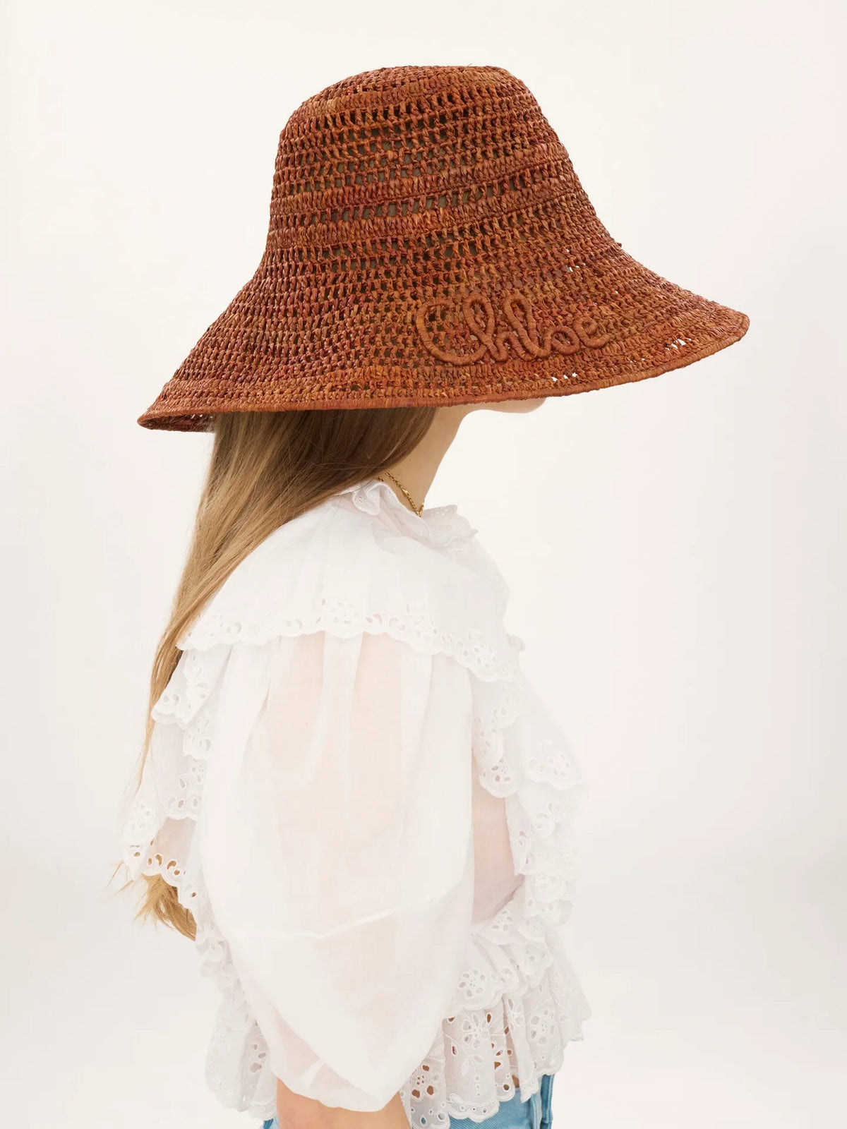 The Chloé Raffia capeline hat
