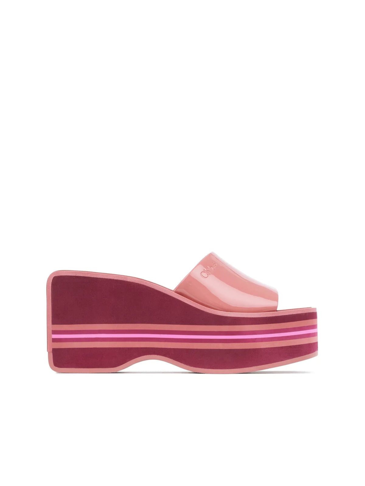 Swimming Cool wedge mule