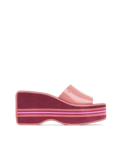 Swimming Cool wedge mule