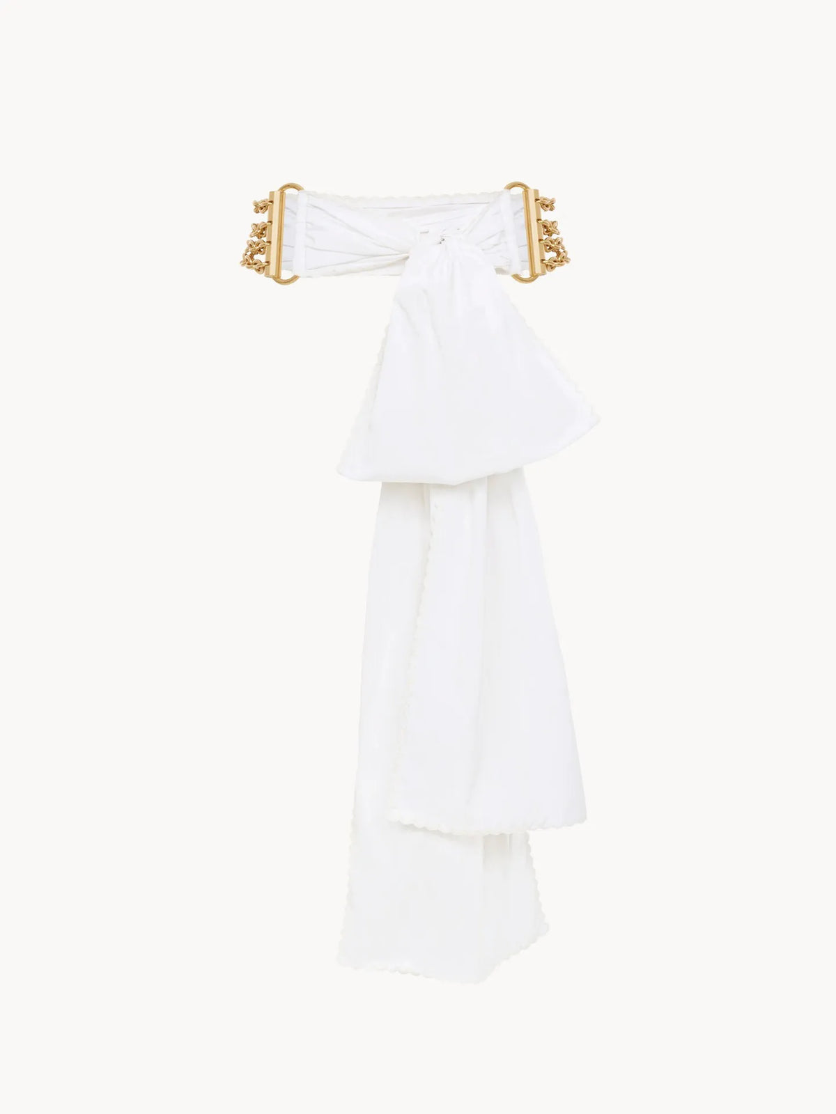 The Chloé Bow chain belt