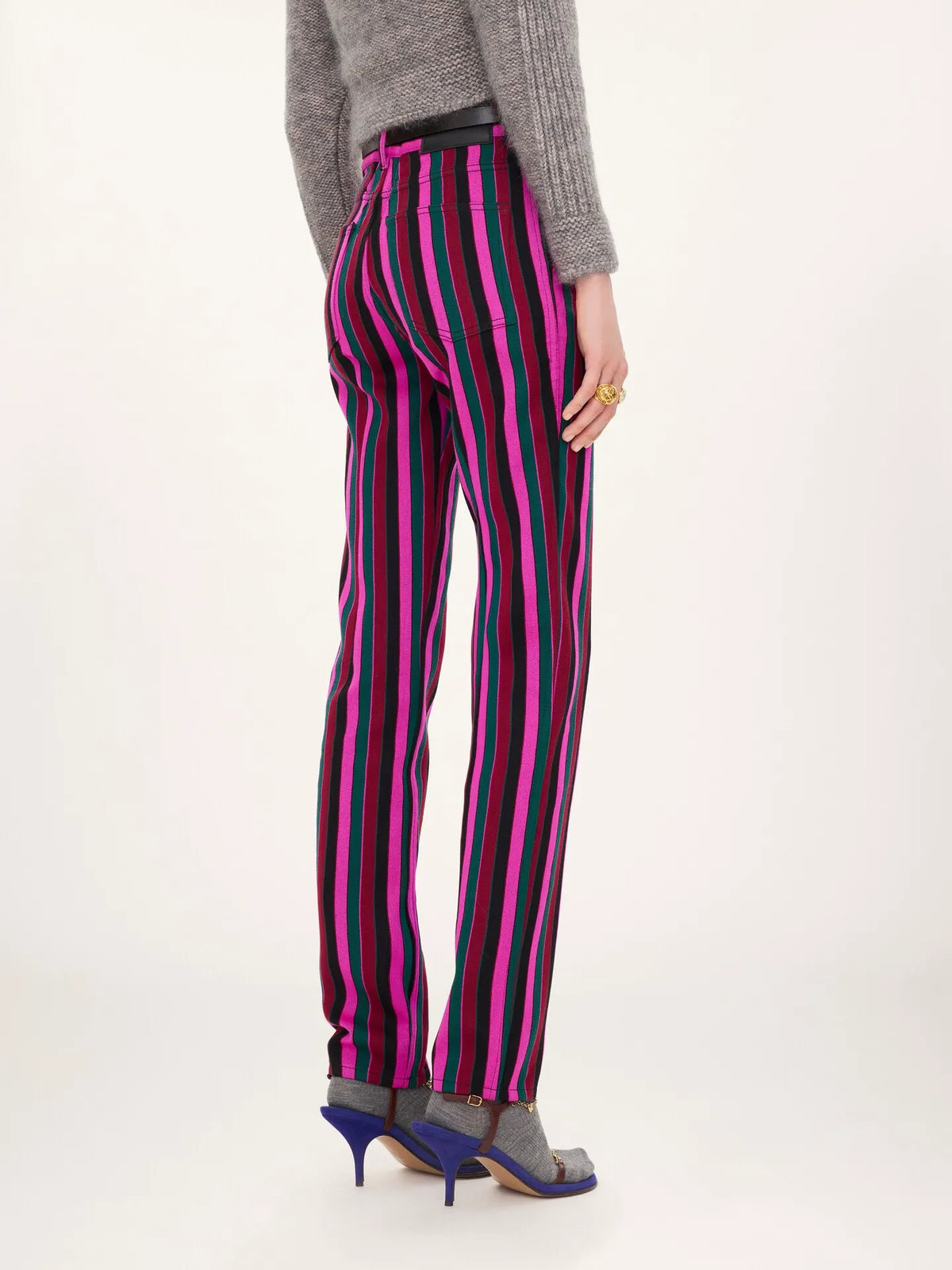 Slim pants in wool