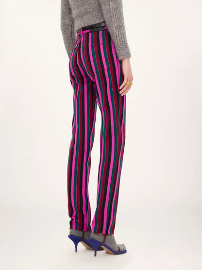 Slim pants in wool