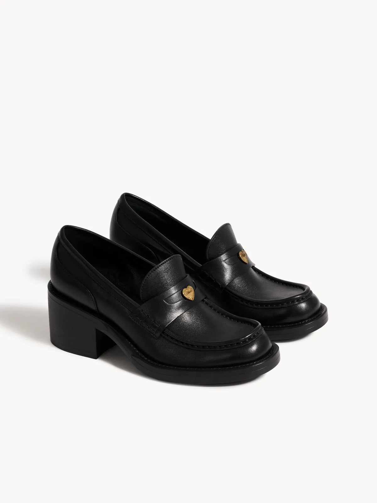 Dakota heeled loafer