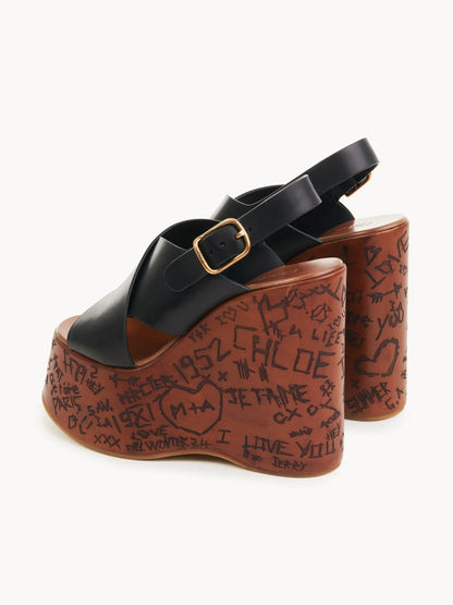 Maxime wedge sandal