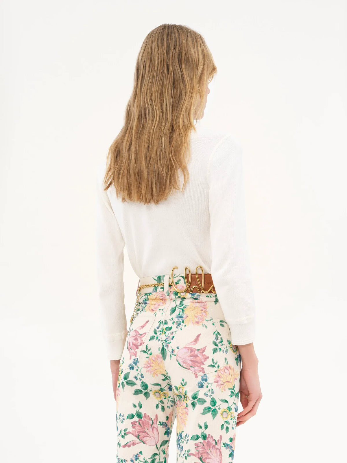 Henley shirt in cotton jersey