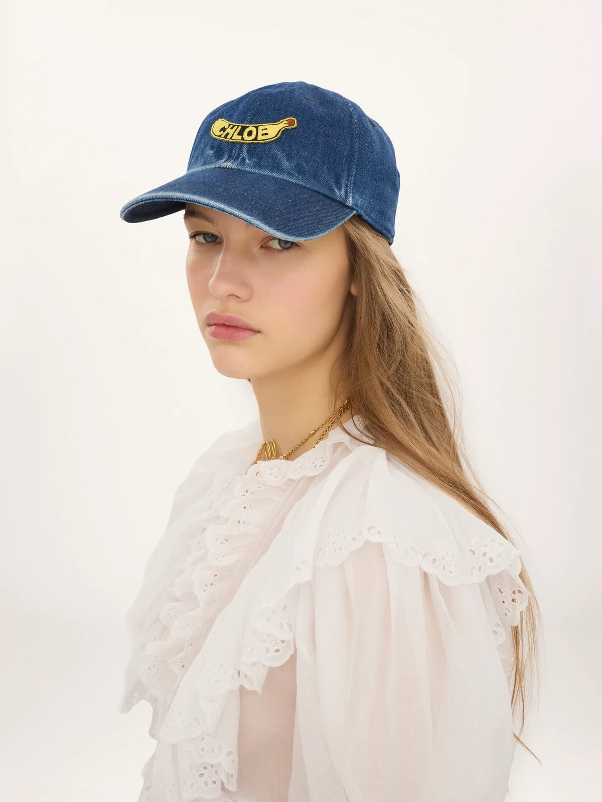 The Chloé Chill cap in denim