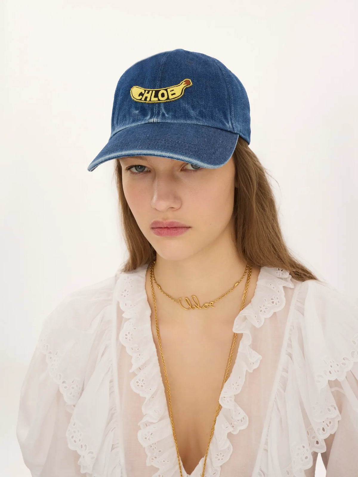 The Chloé Chill cap in denim