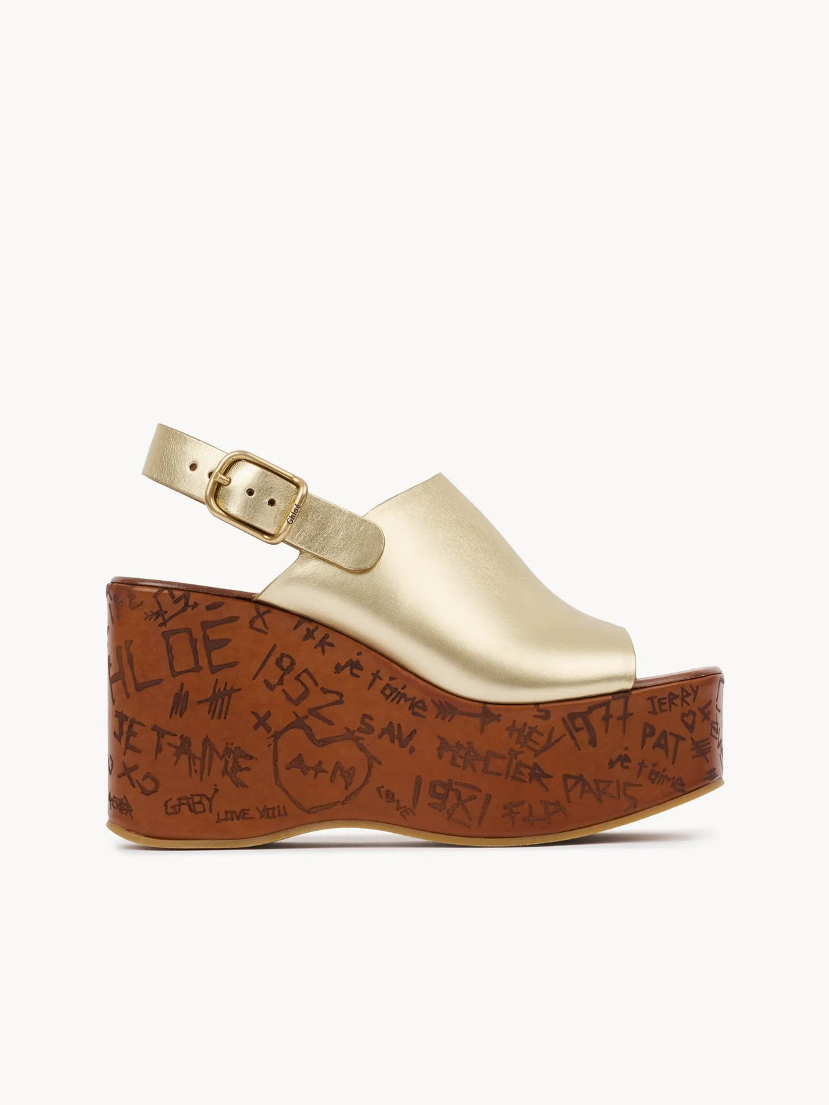 Maxime wedge sandal