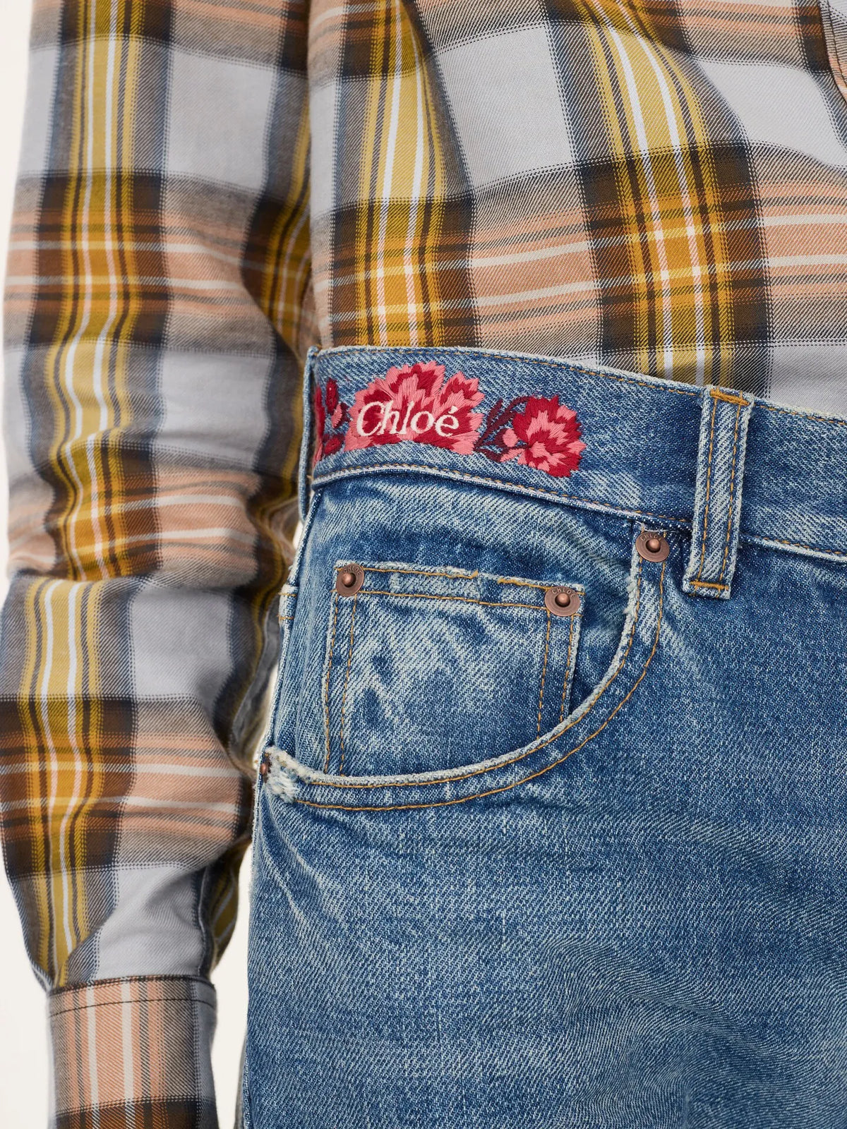 Slim jeans in denim