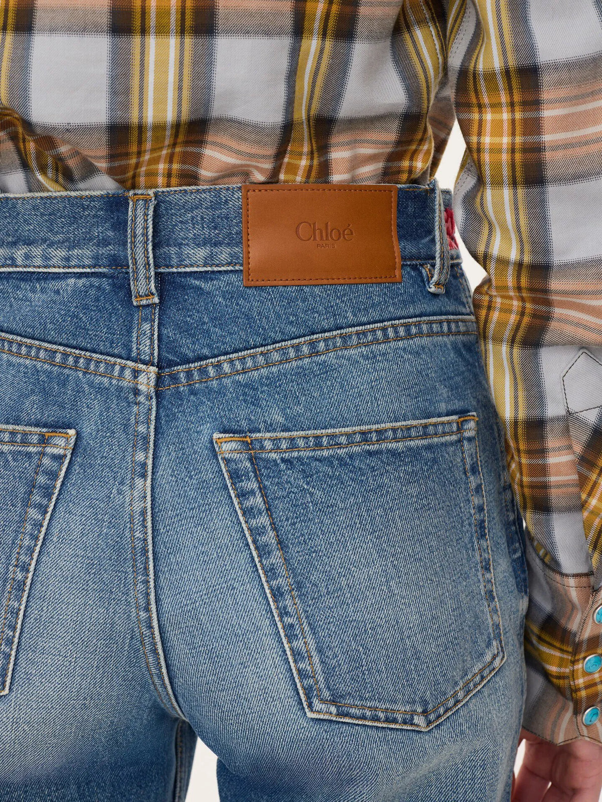 Slim jeans in denim