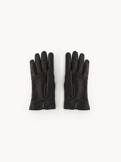 The Chloé Iconic gloves in leather